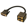 DVI to VGA Splitter Cable,  2 Way