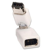 FireWire 360 Degree Adapter,  6 Pin Female to 6 Pin Male