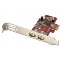 FireWire Card with TI Chipset- 2 Port,  PCI Express