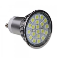 GU10 4W Dimmable LED Lamp,  Cool White