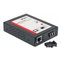 LC Fast Ethernet Fibre Optic Converter,  10/100Base-TX to 100Base-FX,  Multi-mode