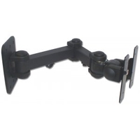 LCD Multi Joint Cantilever Wall Bracket,  Black