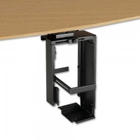 Locking Under Desk PC Holder