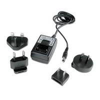 Multi Country Switching AC Adapter - 5V DC,  1.2A,  1.35mm Inner / 3.5mm Outer DC Jack