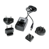 Multi Country Switching AC Adapter - 5V DC,  3A,  2.5mm Inner / 5.5mm Outer DC Jack