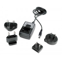 Multi Country Switching AC Adapter - 9V DC,  0.5A,  2.1mm Inner / 5.5mm Outer DC Jack