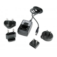 Multi Country Switching AC Adapter - 9V DC,  0.5A,  2.5mm Inner / 5.5mm Outer DC Jack