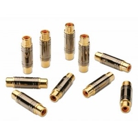 Phono Female to Female Adapter,  Pack of 10
