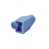 Pre-assembly RJ-45 Strain Relief Boot,  Blue (10 per pack)