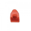 Pre-assembly RJ-45 Strain Relief Boot,  Red (10 per pack)