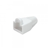 Pre-assembly RJ-45 Strain Relief Boot,  White (10 per pack)