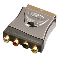 Premium SCART Adapter (S-Video,  Composite & Audio)