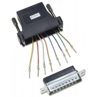 RJ-45 Female to 25 Way D Male