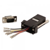 RJ-45 Female to 9 Way D Male