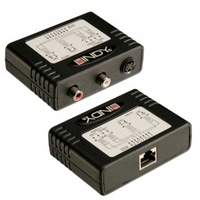 S-Video + Stereo Audio Extender - CAT5e/6,  300m