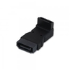 SATA 90 Degree Down Male to Female,  L-Adapter