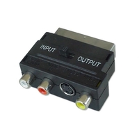 SCART Adapter (S-Video,  Composite & Audio)