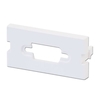 Snap-in Blank VGA Block,  4 Pack