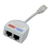 STP Port Doubler,  1 x 10/100Base-T + 1 x Voice/Token Ring to 1 Port