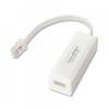 Telephone Line Adapter,  RJ-45 Male to BT Female Secondary,  0.25m