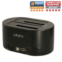 USB 2.0 & eSATA Docking & Cloning Station for 2.5" & 3.5" SATA Hard Drives