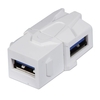 USB 3.0 A to A 90 Degree Keystone