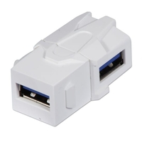 USB 3.0 A to A 90 Degree Keystone