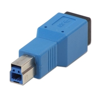 USB 3.0 Adapter,  USB B Male to B Female