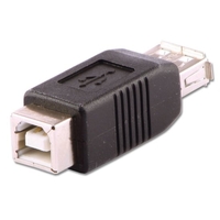 USB Adapter,  USB A Female to B Female