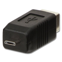 USB Adapter,  USB B Female to Micro-B Male