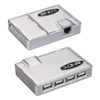 USB Extension - CAT5 USB Extender with 4 Port USB 1.1 Hub