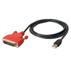 USB to Serial Adapter Cable - 25 Way (RS-232),  1.5m