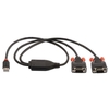 USB to Serial Converter Lite - 2 Port (RS232)