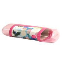 Plastic Flip Top Butterflies Eyeglass Case