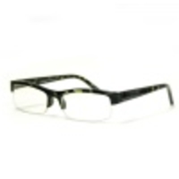Tortoise Half Framed Computer Glasses with Case