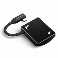 Angelbird SD Recording Module with SDXC,  UHS-I,  and UHS-II for MagSafe iPhone 15 Pro & Pro Max in Raven Black