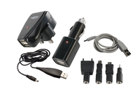 Ansmann Global Line USB Charger and Phone Socket Adapter