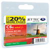 Canon BCI-6 Green Remanufactured Ink Cartridge by JetTec - C6G