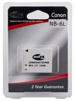 Canon NB6L Equivalent Digital Camera Battery by Inov8