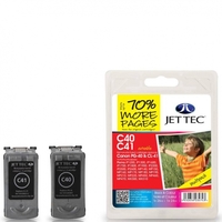 Canon PG40/CL41 Black & Colour MULTIPACK Remanufactured