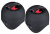 DBEST Duo Rechargeable Bluetooth Mini-Speaker Set - Black