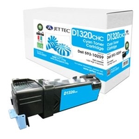 Dell 593-10259 Cyan Laser Toner Cartridge by JetTec - D1320CHC