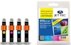 Epson T055 B/C/M/Y MULTIPACK Remanufactured JetTec Ink Cartridge E55