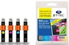 Epson T061 B/C/M/Y MULTIPACK Remanufactured JetTec Ink Cartridge E61