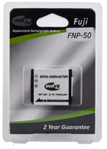Fuji NP50 Pentax DLi68 Equivalent Digital Camera Battery by Inov8