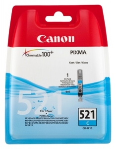 Genuine Cyan Canon CLI521C Ink Cartridge 2934B001AA