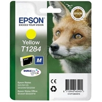 Genuine Yellow Epson T1284 Ink Cartridge C13T12844010