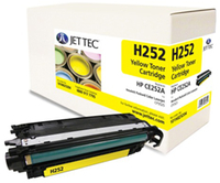 Hewlett Packard CE252A Yellow Laser Toner Cartridge by JetTec - H252
