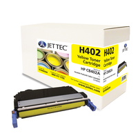 Hewlett Packard CB402A Yellow Laser Toner Cartridge by JetTec - H402