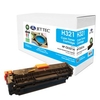 Hewlett Packard CE321A Cyan Laser Toner Cartridge by JetTec - H321